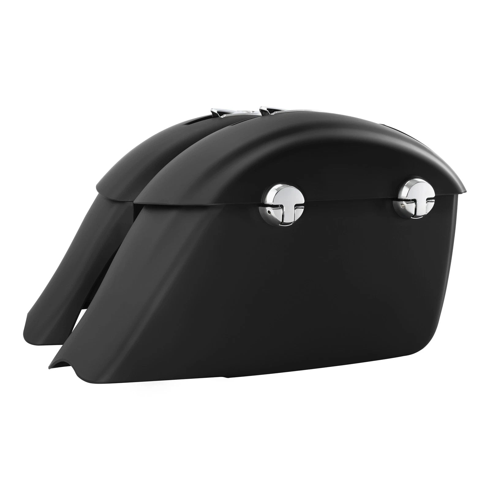 Matte Black Hard Saddlebag Audio Lid for Indian Chieftain (2014–2018)