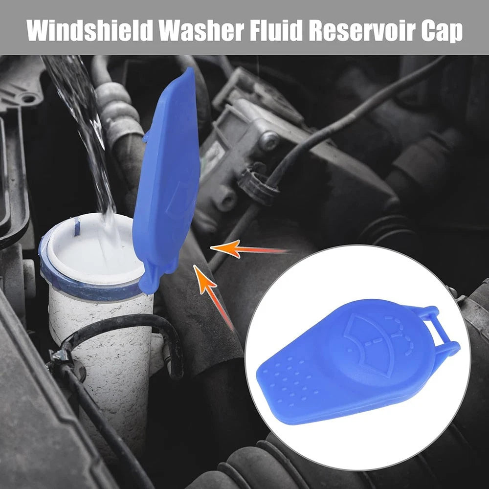 Windshield Wiper Washer Fluid Reservoir Cover Cap 1250896 For Ford Focus Galaxy