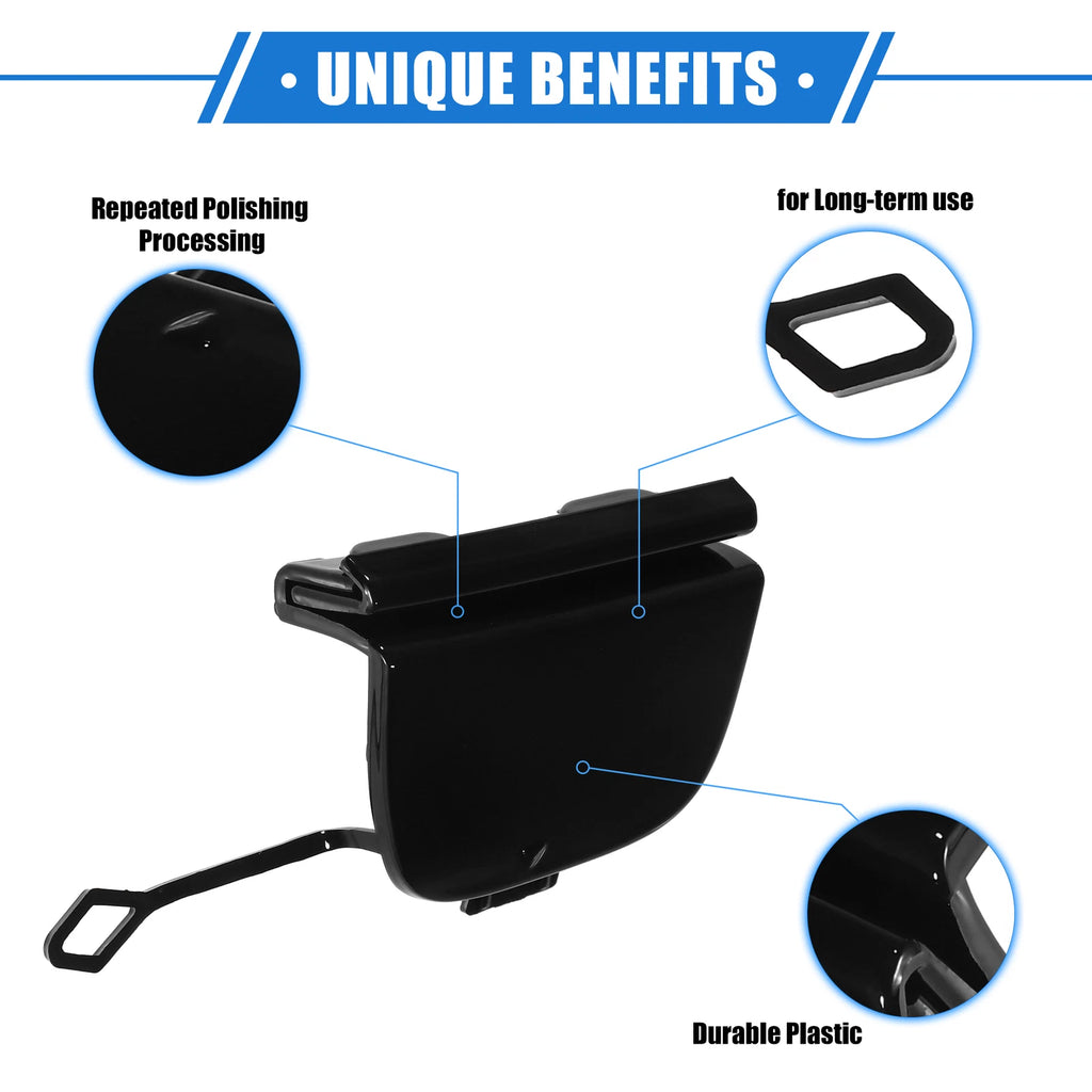 Front Bumper Tow Hook Eye Cover Cap Replacement for Mercedes-Benz E-Class W213 (2017–2019)