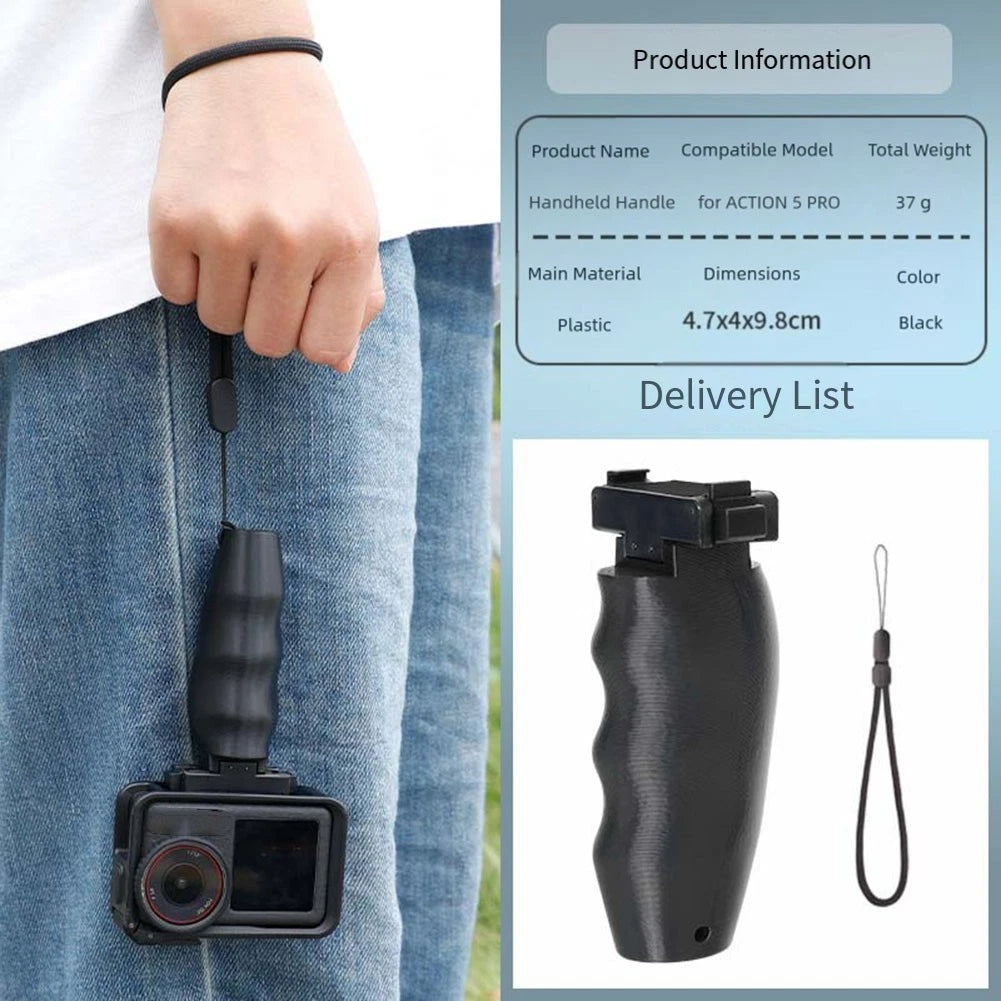 Portable Handheld Handle Bracket for DJI Action Cameras