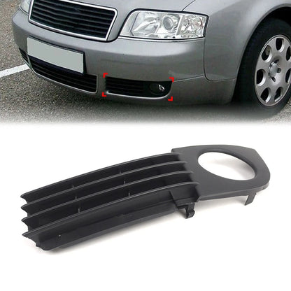 Fog Light Lamp Cover Bumper Grille Left for Audi A6 C5 (2002–2005)