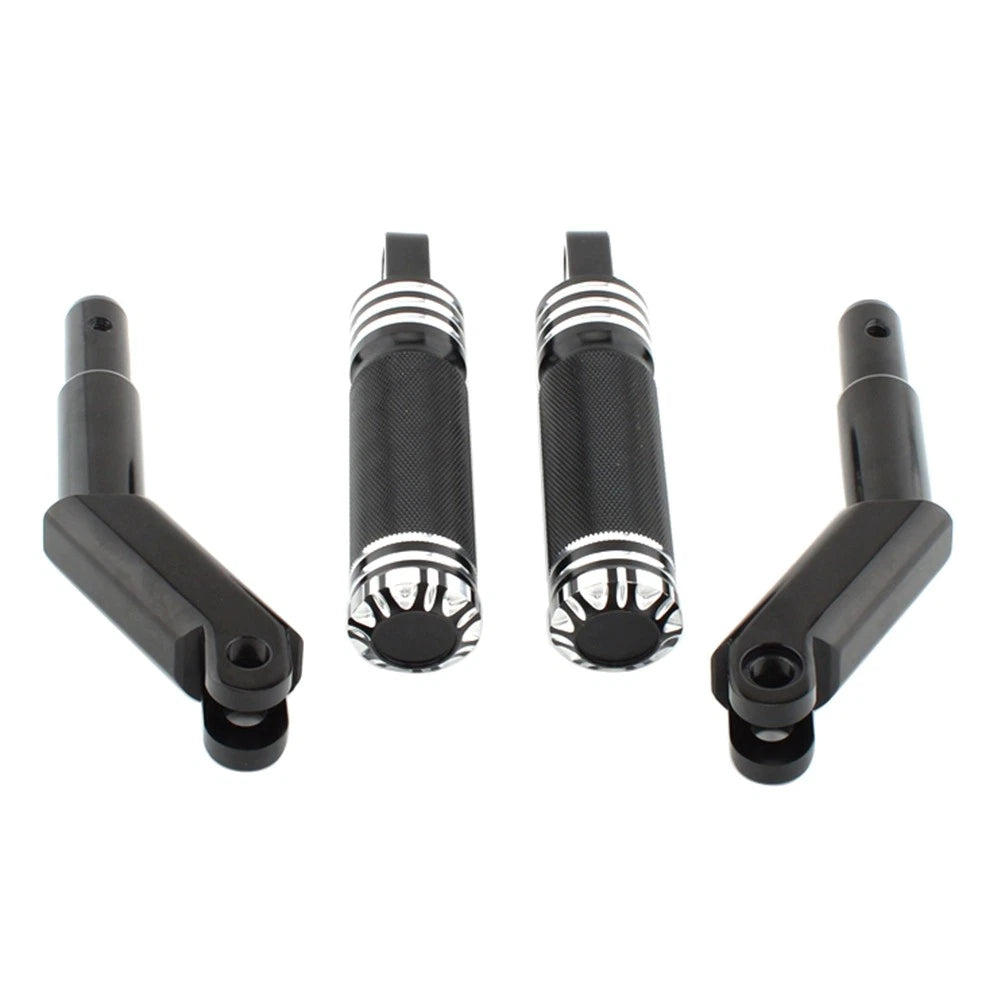 2X Footrest Pedal Bracket Set for Harley V-Rod Muscle (2002–2017)