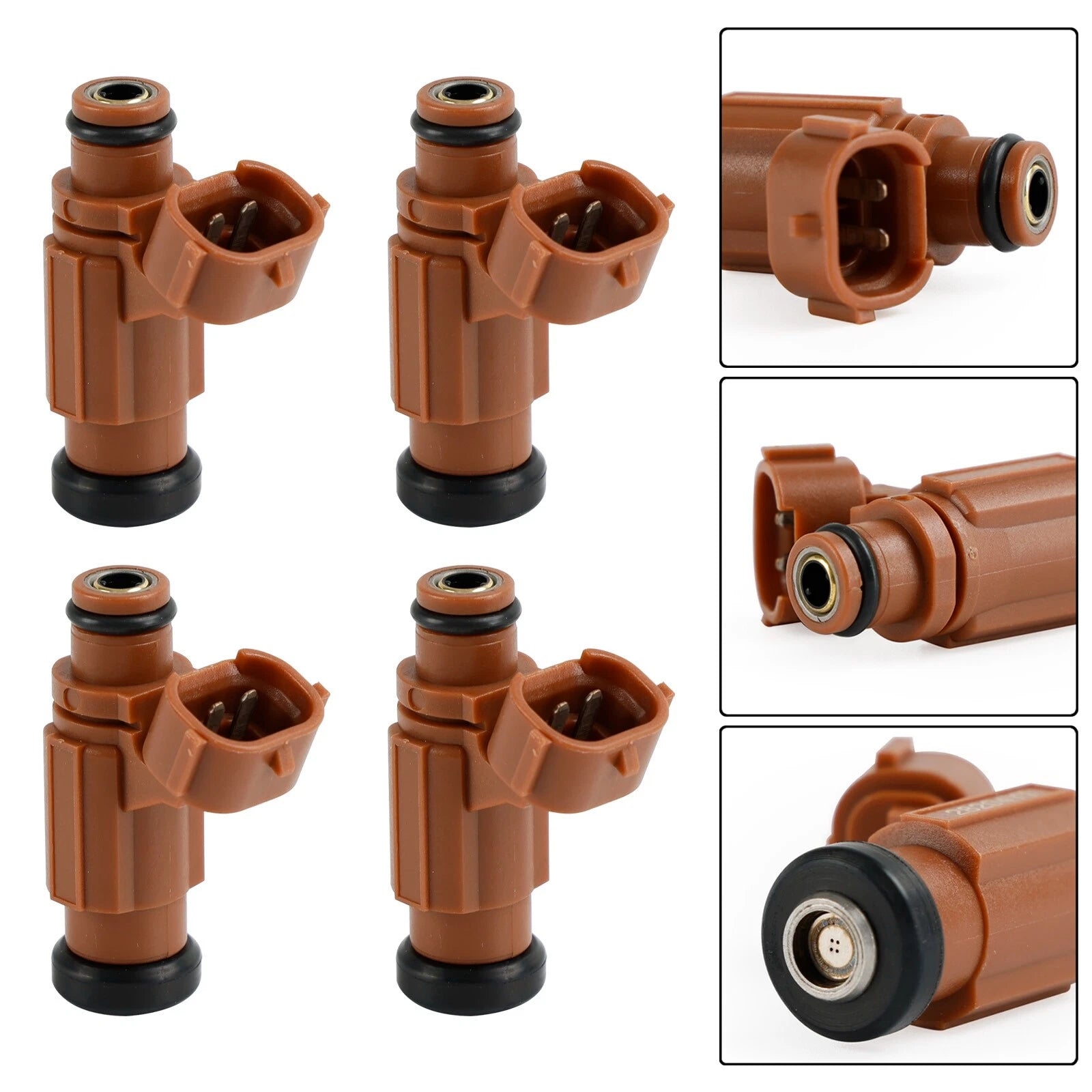 Set of 4 Fuel Injectors 15710-96J00 for Suzuki Outboard (175HP-300HP)