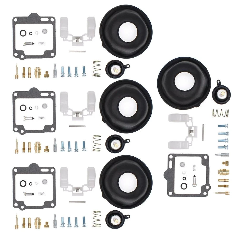 4X Carb Repair Kit Diaphragm for Yamaha XV750 XV1100 (1981–1999)