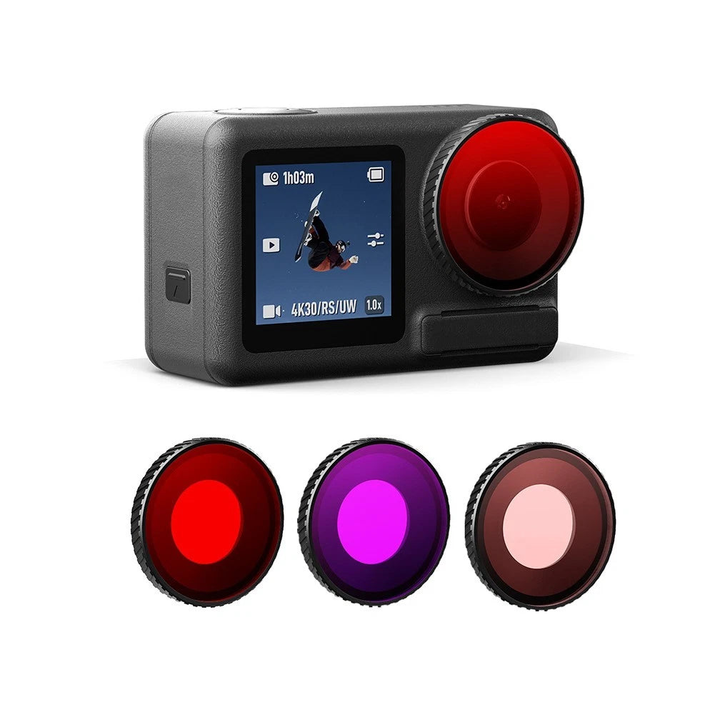 Waterproof Fog Resistant Lens Filter for Osmo Action 5 Pro