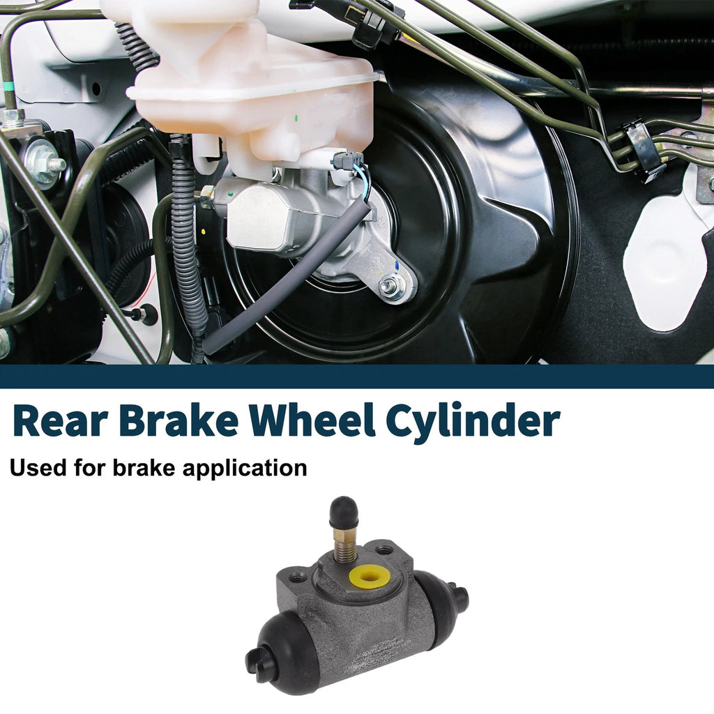 Rear Brake Wheel Cylinder Replacement for Mitsubishi Outlander (2003–2006)