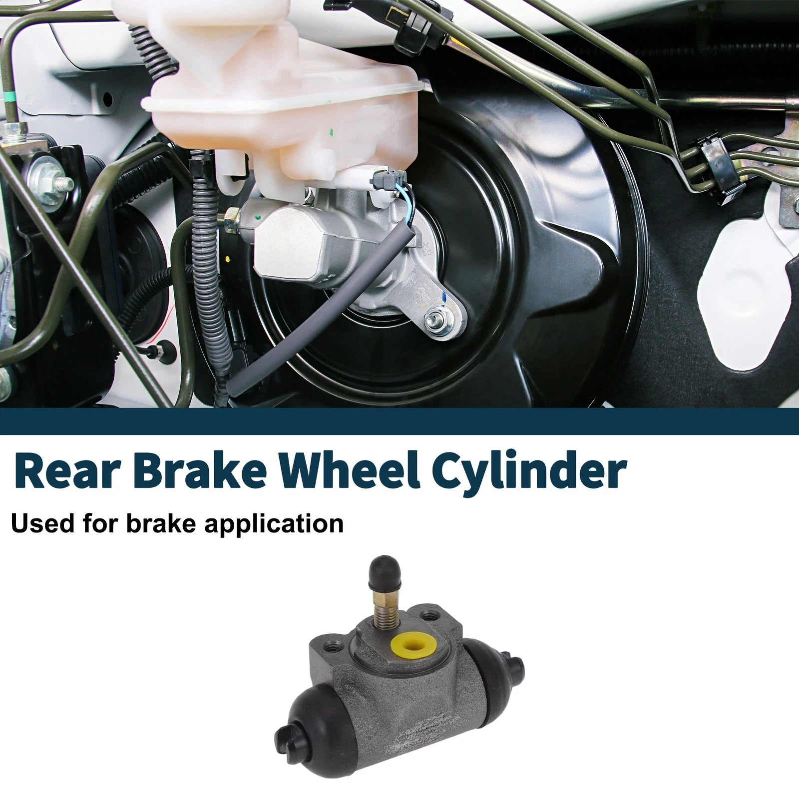 Rear Brake Wheel Cylinder Replacement for Mitsubishi Outlander (2003–2006)