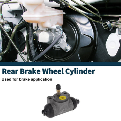 Rear Brake Wheel Cylinder Replacement for Mitsubishi Outlander (2003–2006)