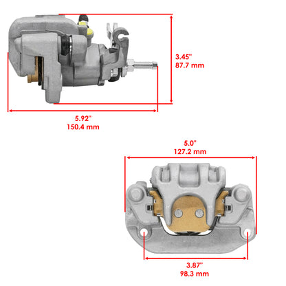 Rear Brake Caliper Replacement for Honda TRX450ER (2006–2014)