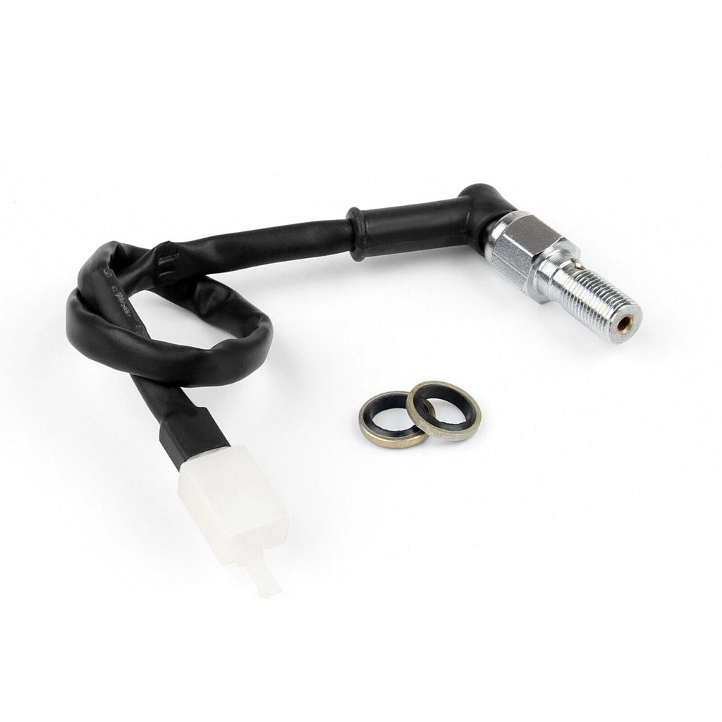 Hydraulic Brake Pressure Light Switch Cable Banjo Bolt M10x1mm for
