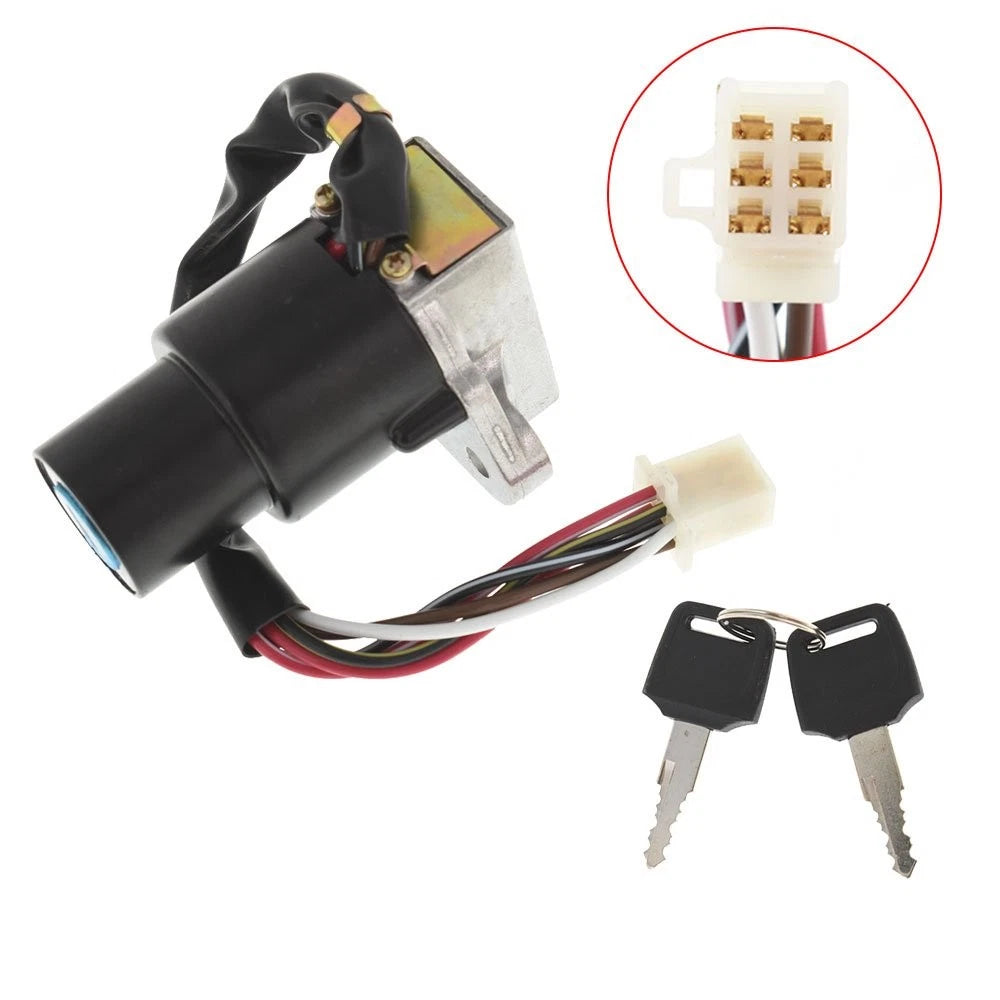Ignition Key Switch for Kawasaki KLR650 (1987–2007)