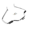 Chrome Engine Guard Bar Footpegs Mount for Harley Softail (2000–2017)