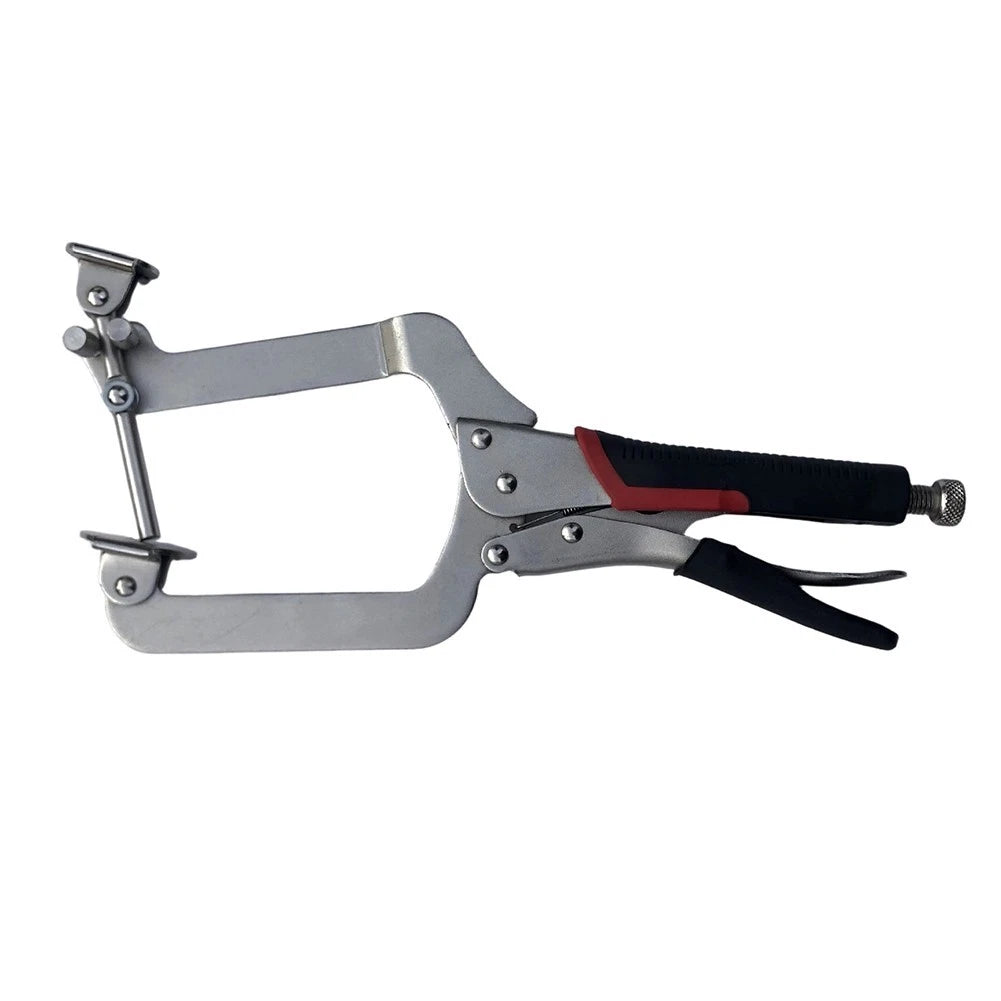 2X Adjustable Angle Pocket Hole Clamp Pliers 12 Inch with Trigger Lock