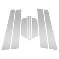 Door Pillar Window Trim Kit for Mazda 3 Axela (2006–2012) Silver Tone
