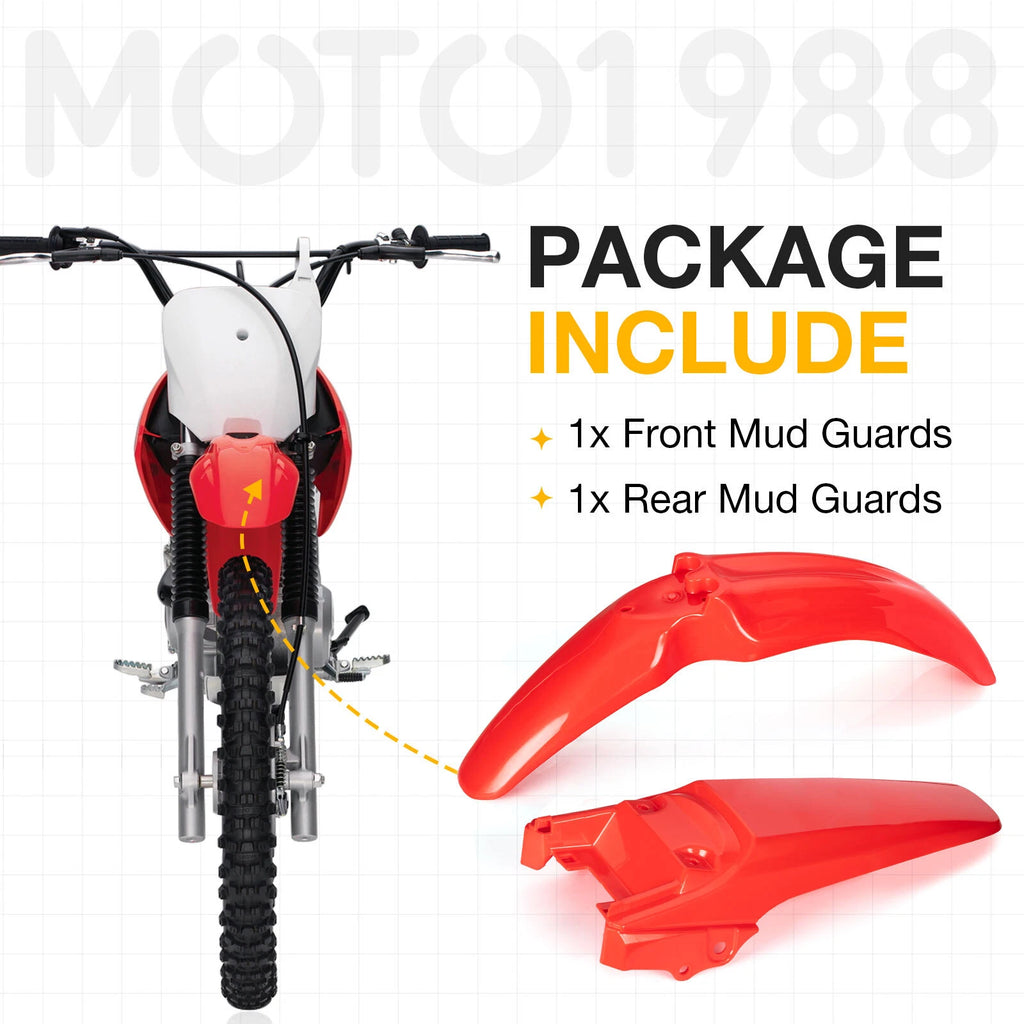 Fenders Kit for Honda CRF80 CRF100 (2004–2008)