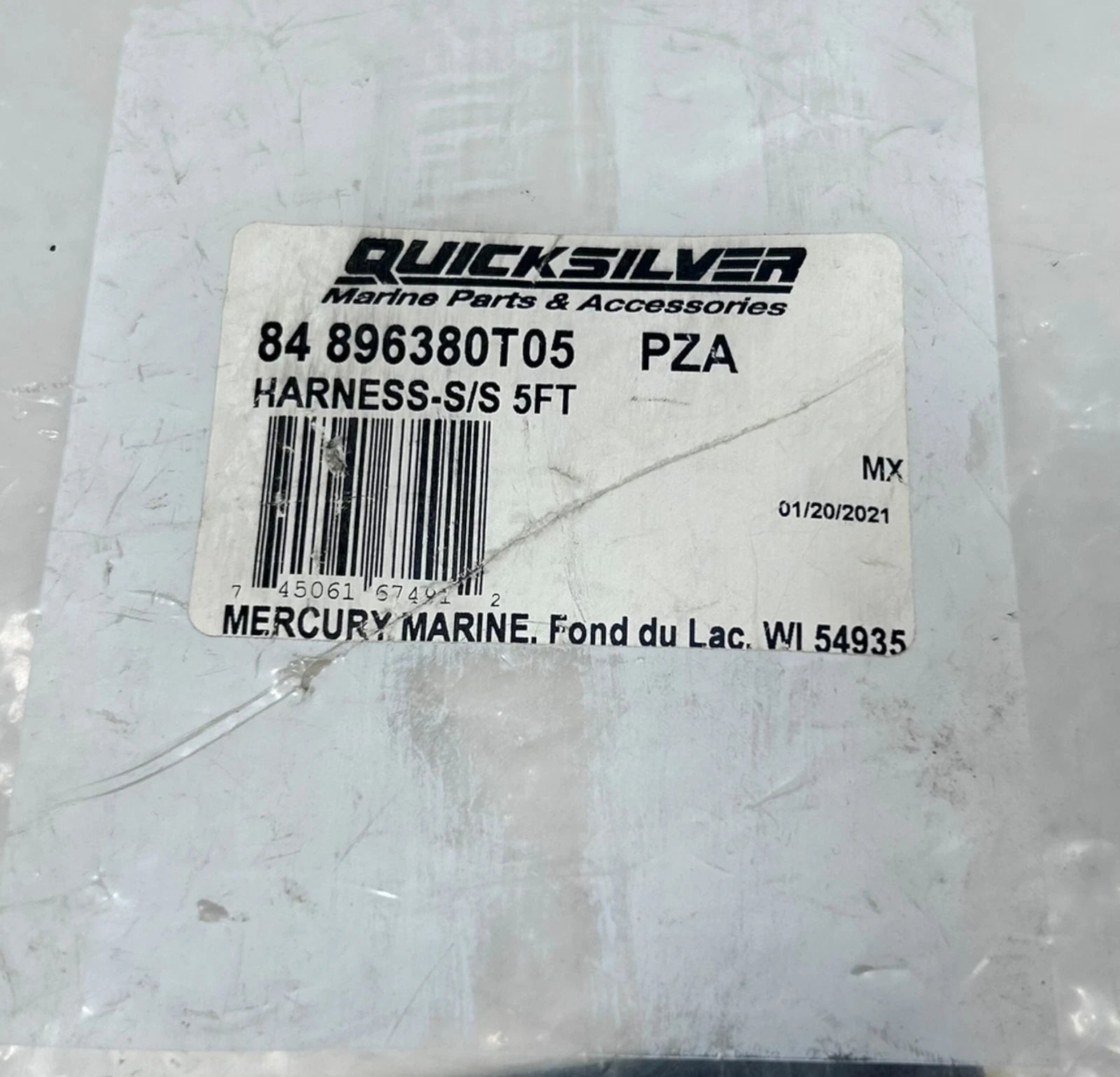Marine Start / Stop Extension Harness 5 FT for Mercury Quicksilver (N/A)