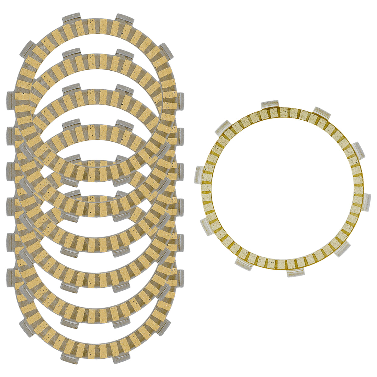 Clutch Friction Plates Replacement for Honda CM450C Custom (1982–1982)