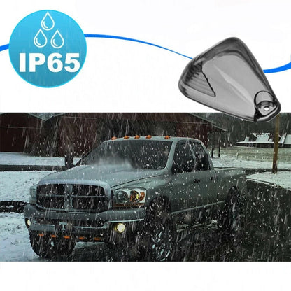 5X ABS Plastic Smoke Cab Roof Running Marker Light Cover for