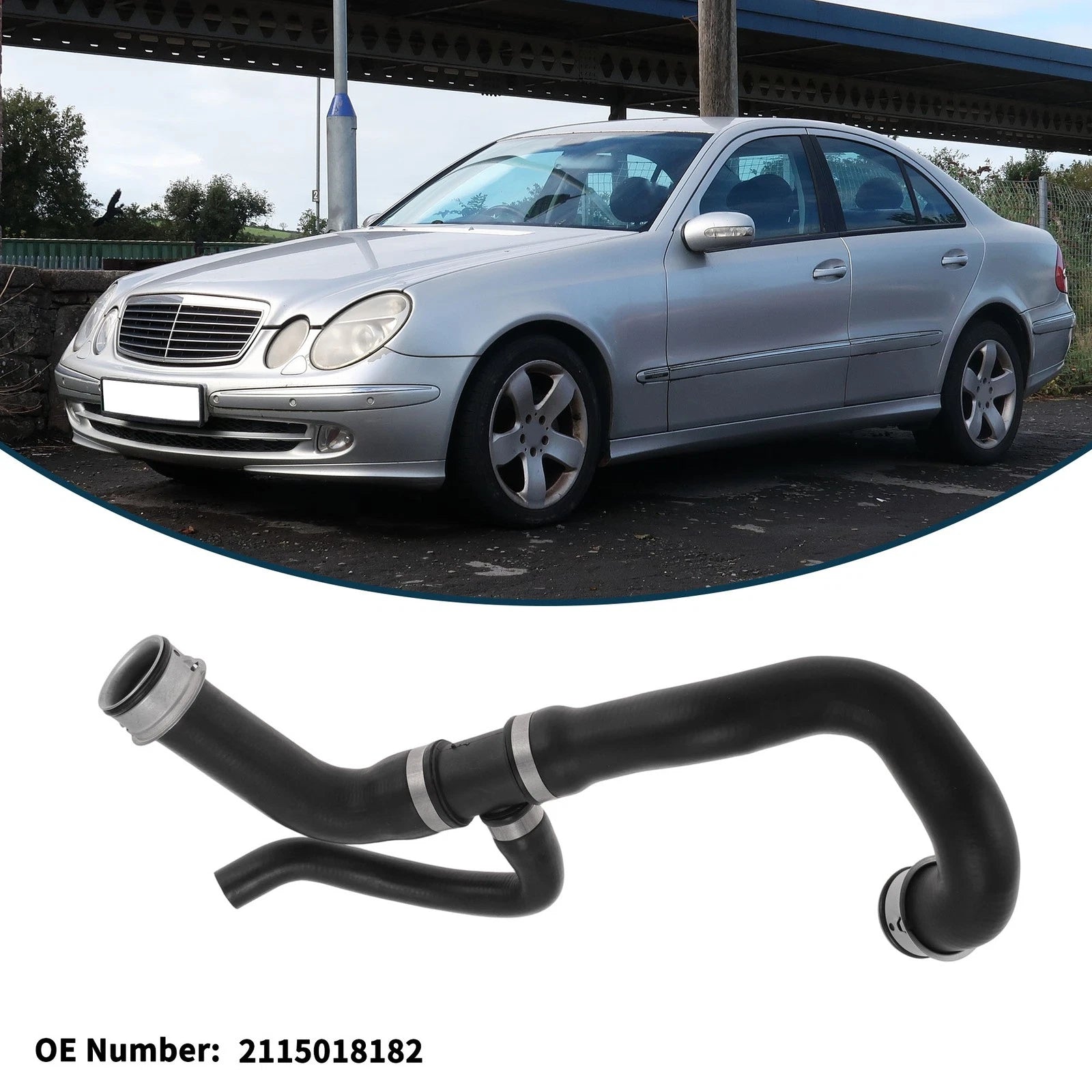 Radiator Hose Replacement for Mercedes-Benz E-Klasse W211 (2002–2009)