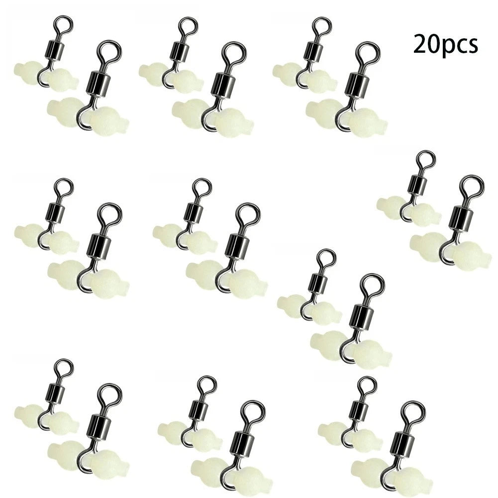 Fishing Swivel with Glow Plastic Beads for Universal Use (2010–2023)