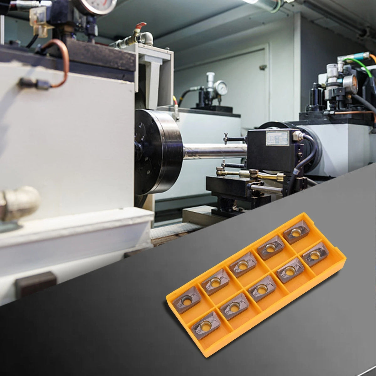 10-Piece APMT1604DERH2 Insert Set for Enhanced Cutting Efficiency