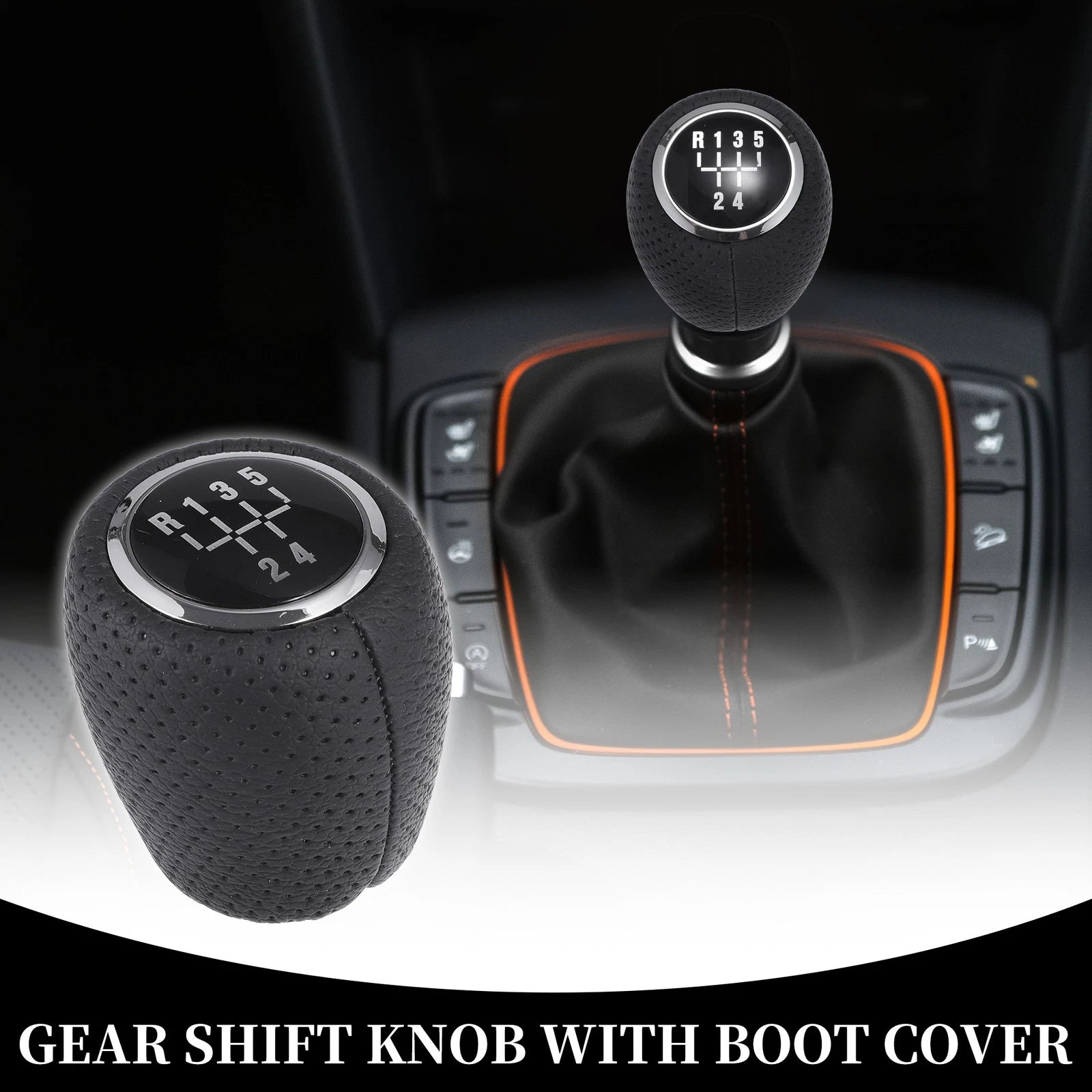 5 Speed Manual Gear Shift Knob Replacement for Chevrolet Cruze (2008–2012)