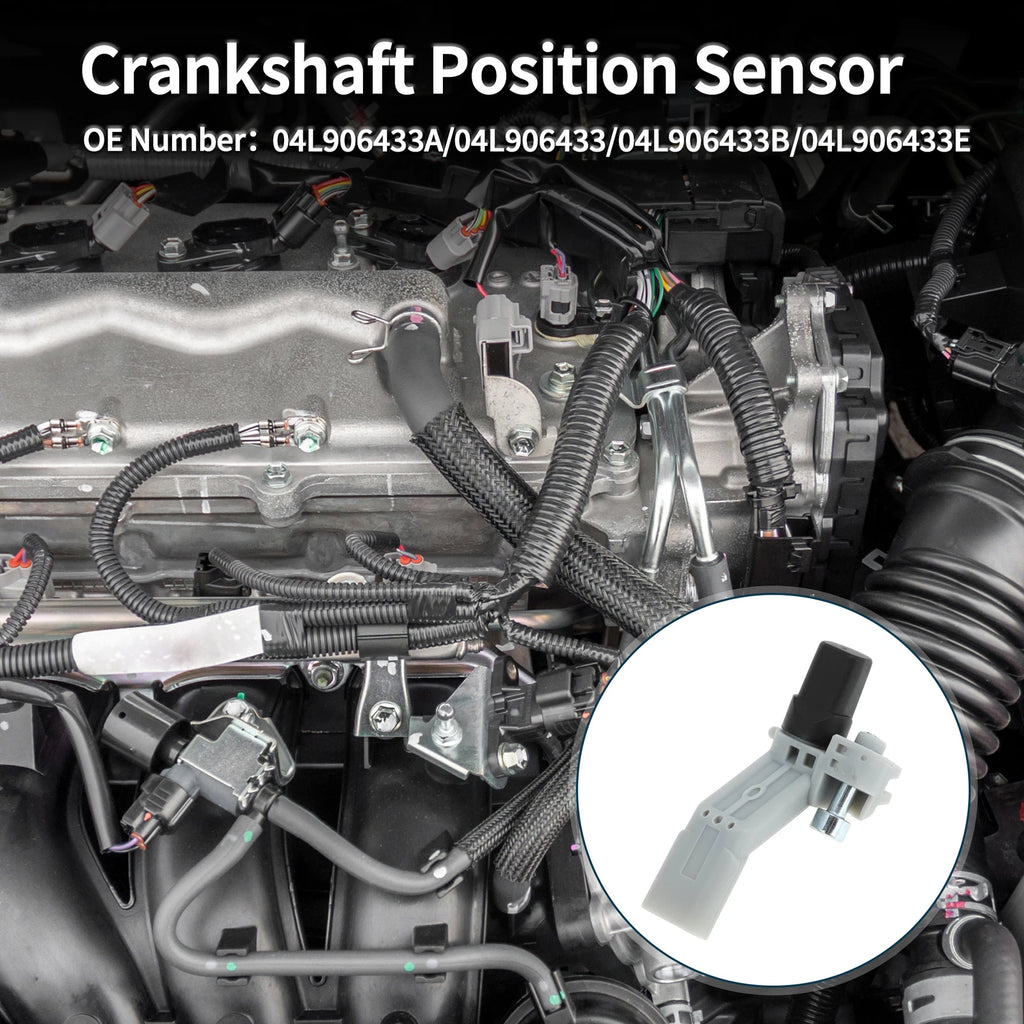 Crankshaft Position Sensor for Audi A3 2.0TDI (2015–2016) No. 04L906433A
