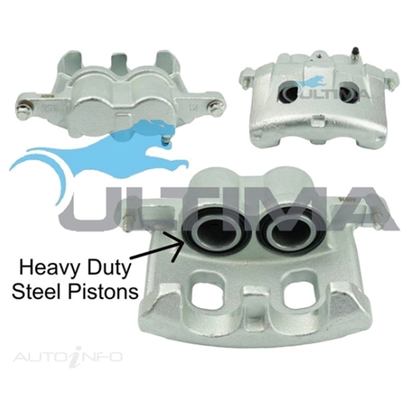 RH Front Disc Brake Caliper Assembly for Ford Ranger (2011–2021)