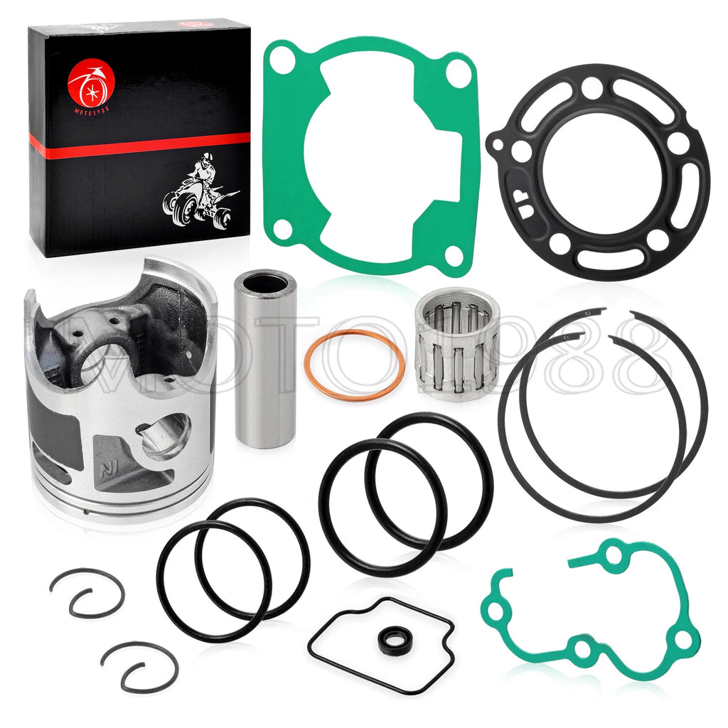 Top End Piston & Ring Gasket Bearing Kit 48.5mm for Kawasaki KX85 (2001–2013)