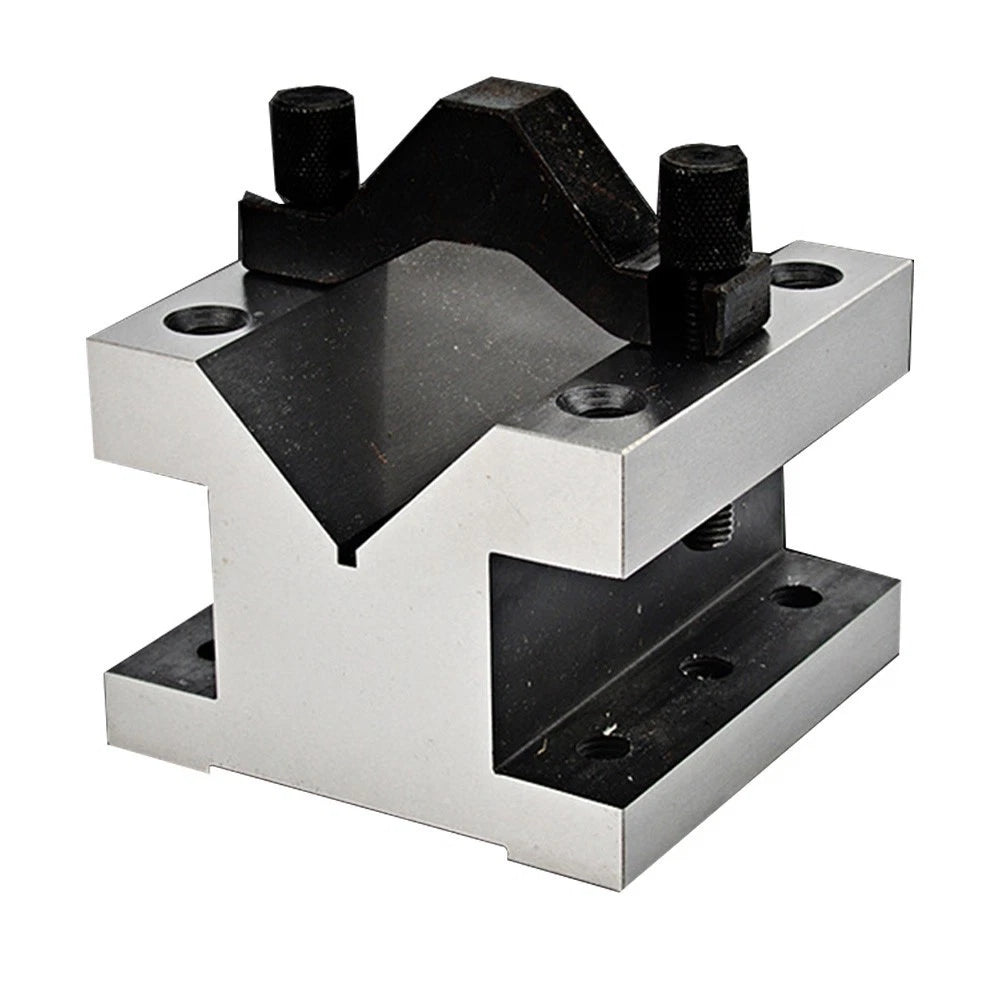 V Block Grounding Tool with Clamp Set for Precise Measurements