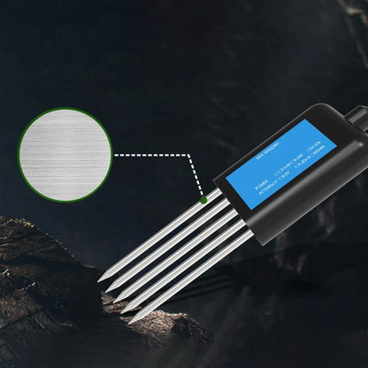 USB soil analyzer for agriculture - temperature, humidity, pH, NPK, conductivity