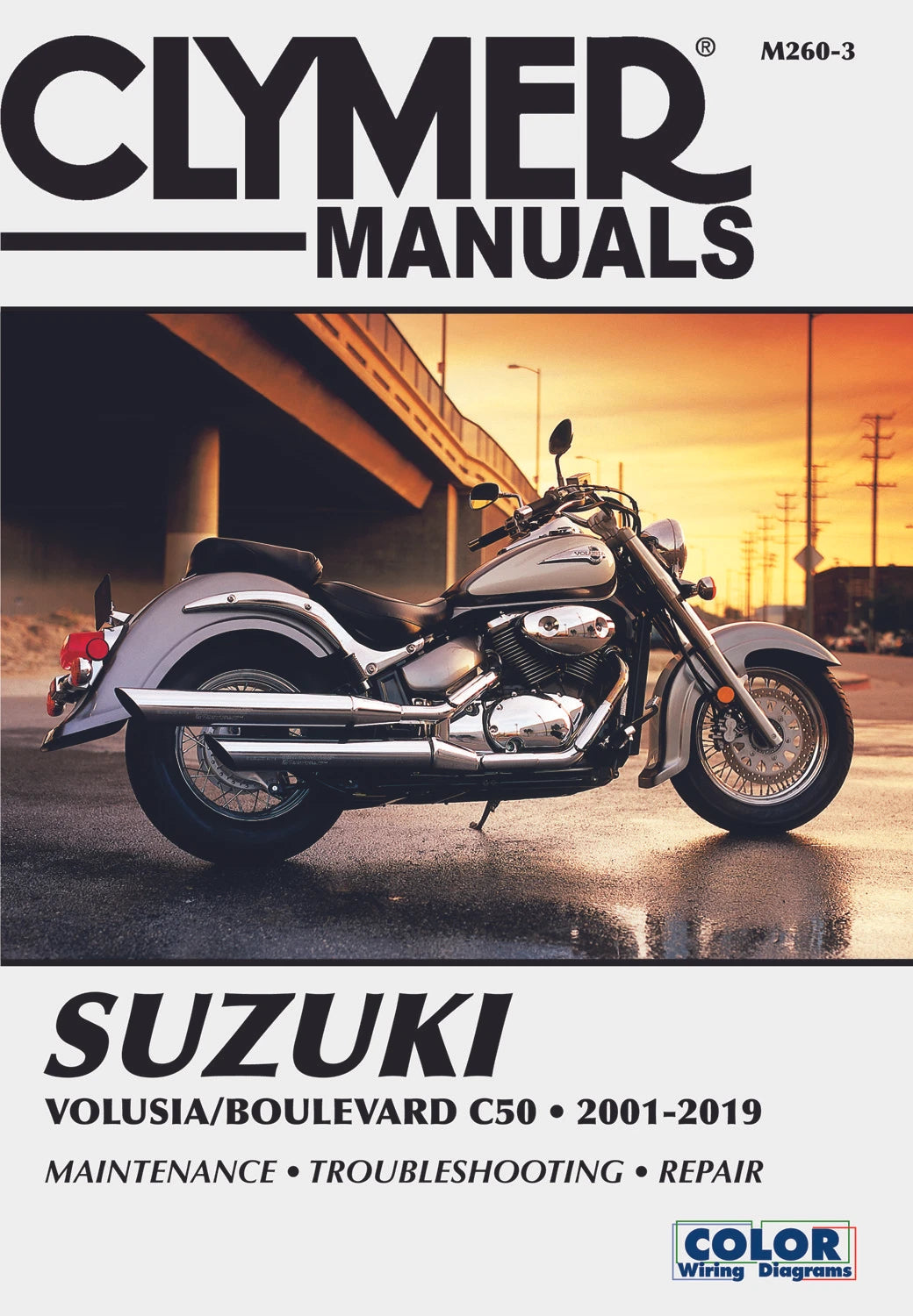Clymer Repair Manual for Suzuki Volusia/Boulevard C50 (2001–2019)