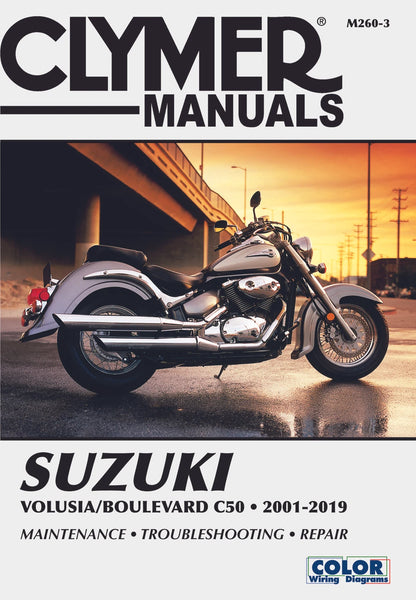 Clymer Repair Manual for Suzuki Volusia/Boulevard C50 (2001–2019)