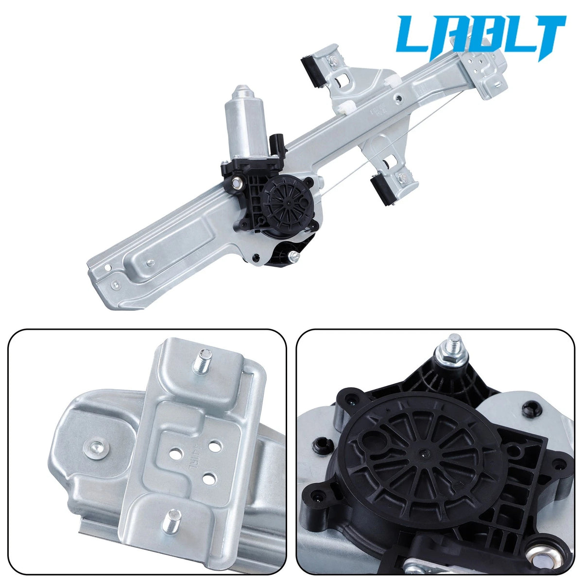 Rear Right Window Actuator Assembly for GMC Sierra 1500 2500 3500 (2015–2019)