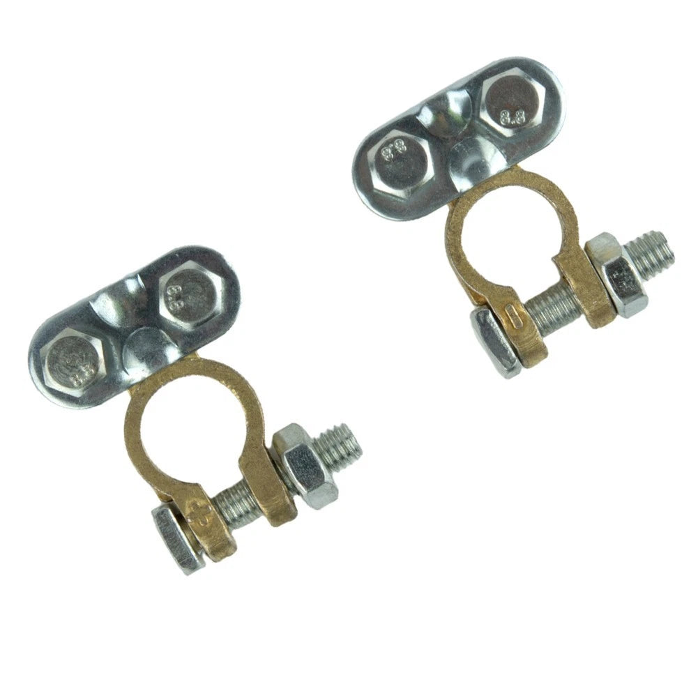 Battery Terminals Connectors for Van Accessories (Brass/Aluminium)