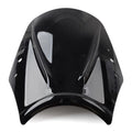 Windshield Deflector for Universal Motorcycle (All Years) - Black