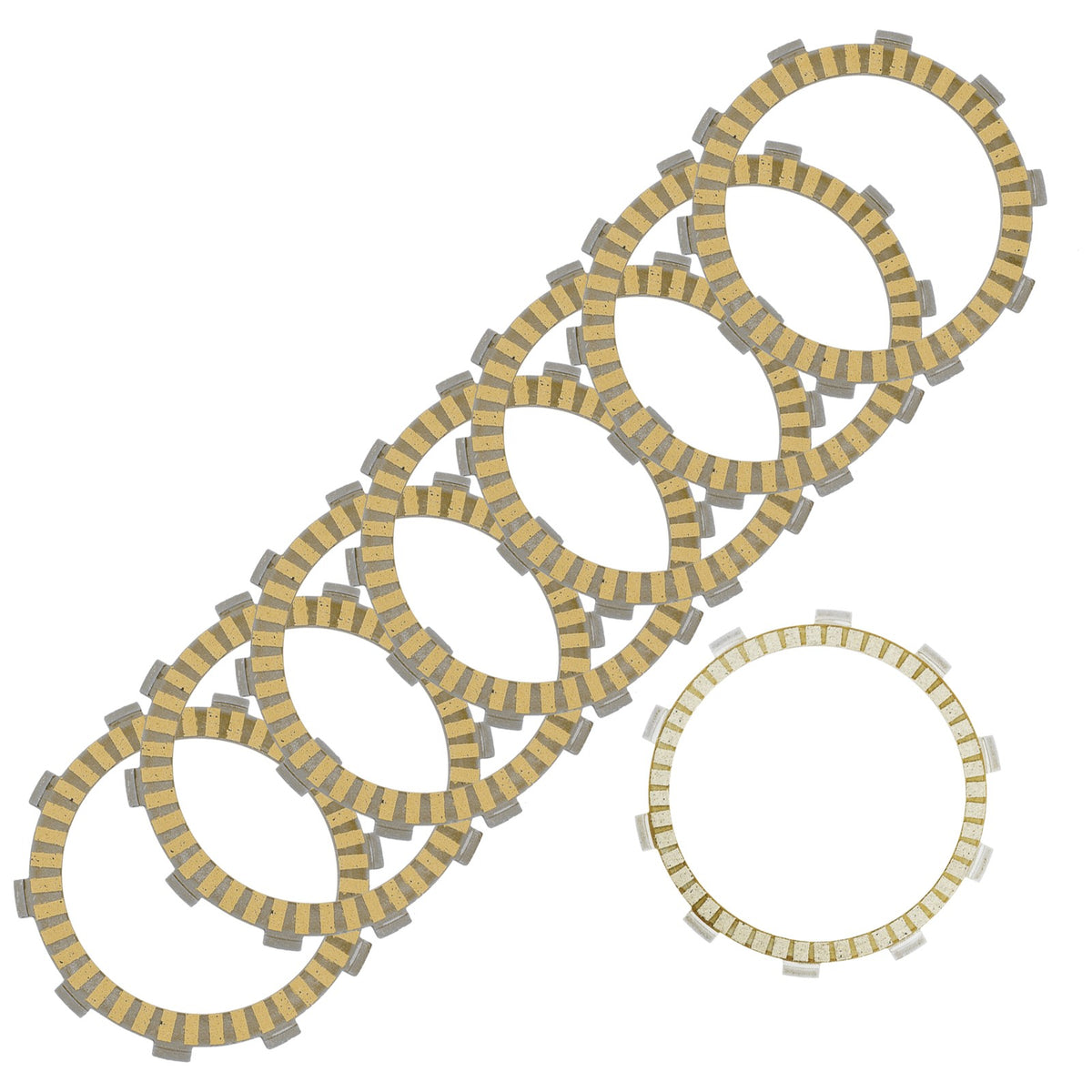 Clutch Friction Plates Replacement for Honda VT750C Shadow Aero 750 (2004-2016)
