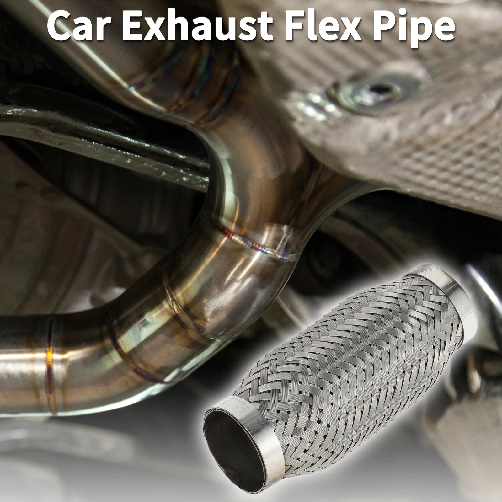 Exhaust Flex Pipe 1.96 Inch OD for