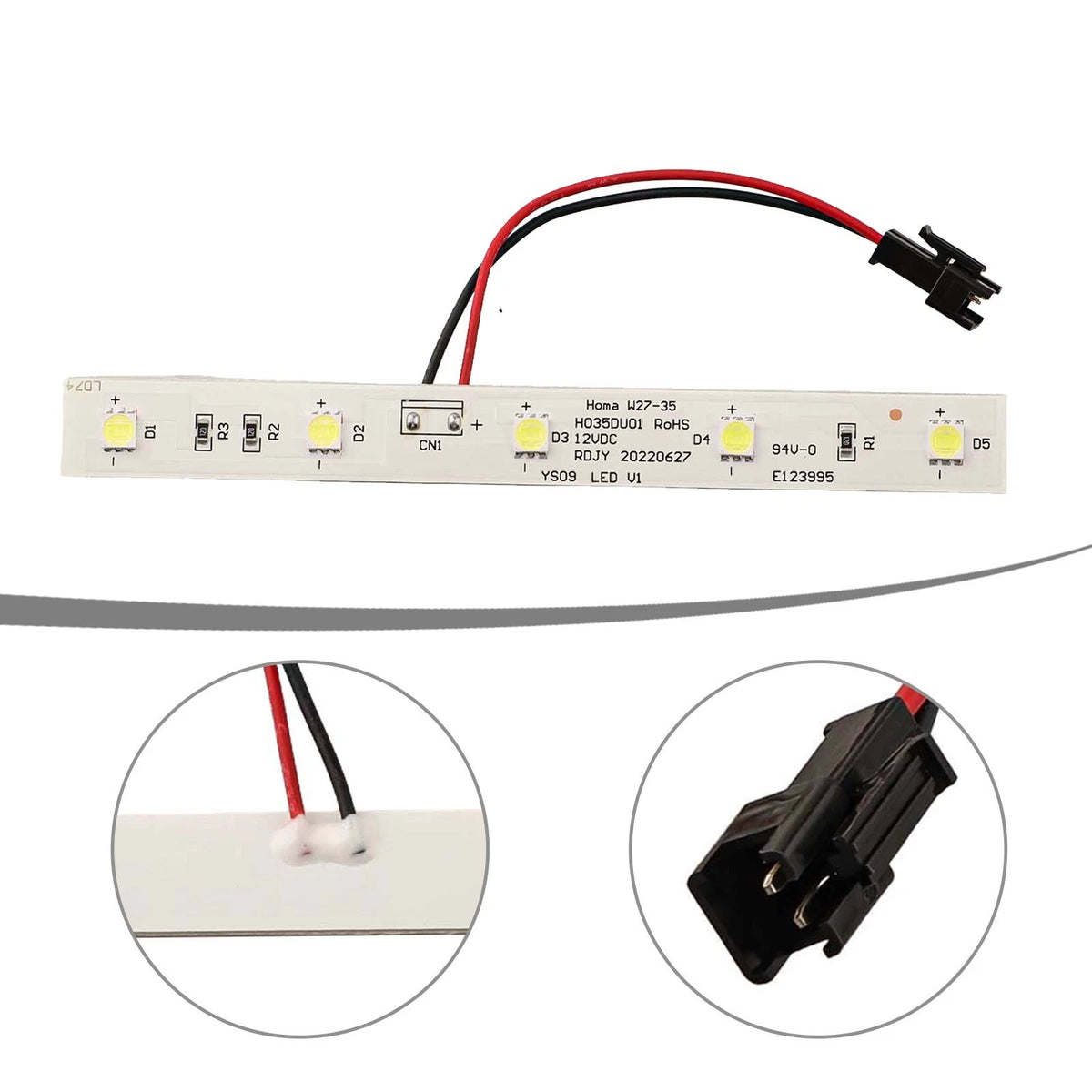 LED Replacement Light Bar for E123995, W2735, BCD455WKGM
