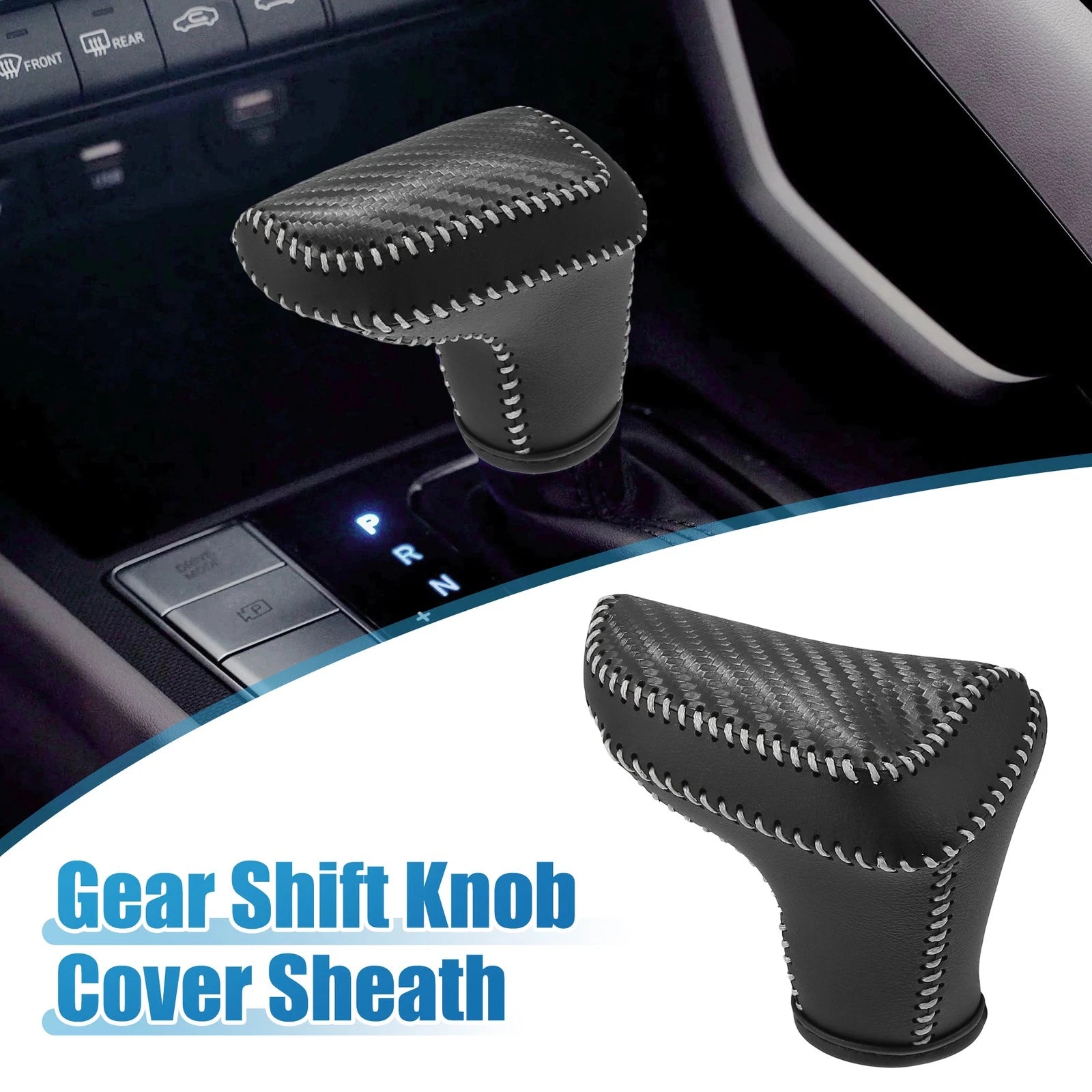 Automatic Gear Shift Knob Cover Sheath for Hyundai Elantra (2021–2023)