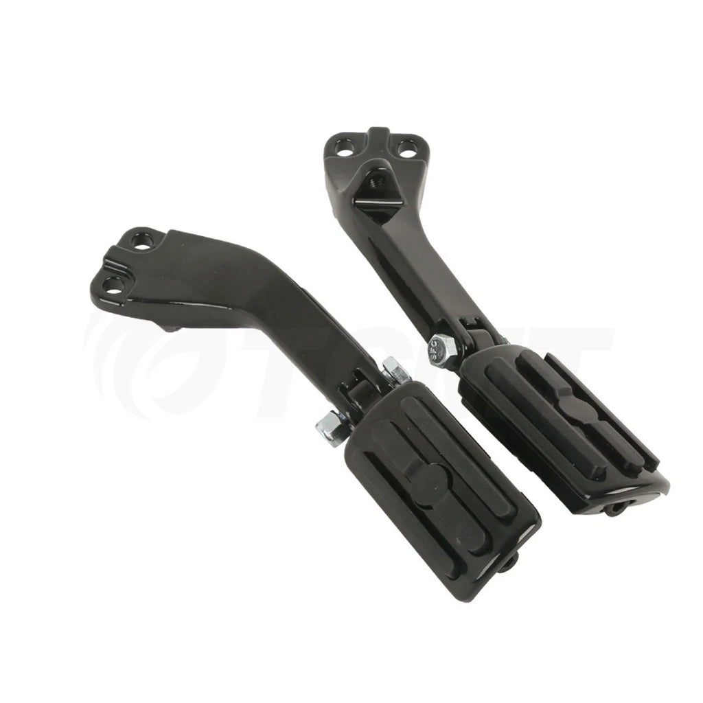Rear Passenger Foot Pegs Support Mount Bracket for Harley Dyna Fat Bob (2008–2016)
