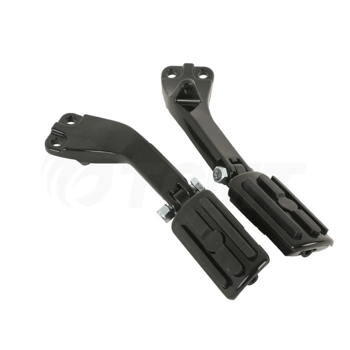 Rear Passenger Foot Pegs Support Mount Bracket for Harley Dyna Fat Bob (2008–2016)