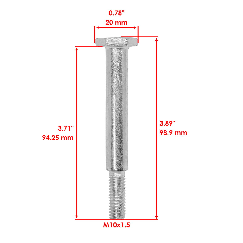 Deck Wheel Bolts Replacement Kit for Husqvarna YTH24K48 YTH24V48 (2017–2024)