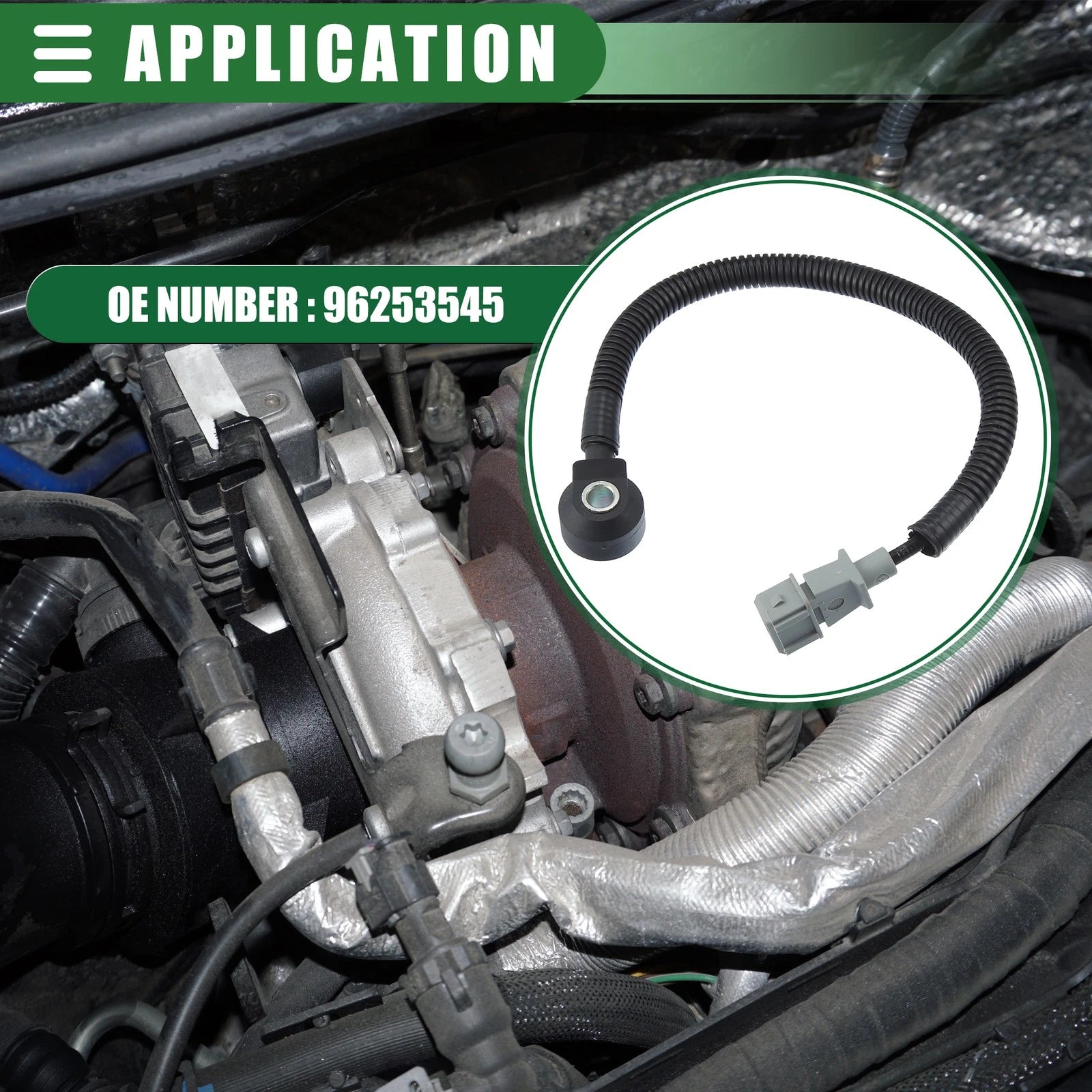 Ignition Knock Sensor for Chevrolet Aveo (2004–2008) Replacement