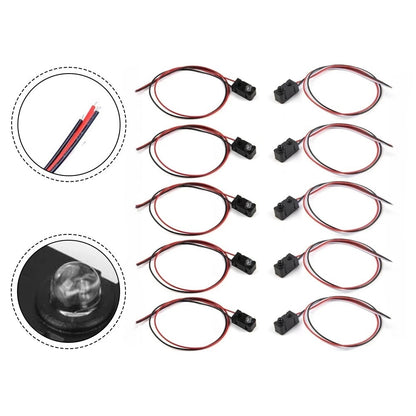 5PCS IR Break Beam Sensor Module 35mm for Microcontroller Relay Systems