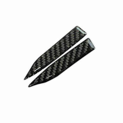 2x Carbon Fiber Pattern Car Side Mirror Trim Cover Sticker Protection