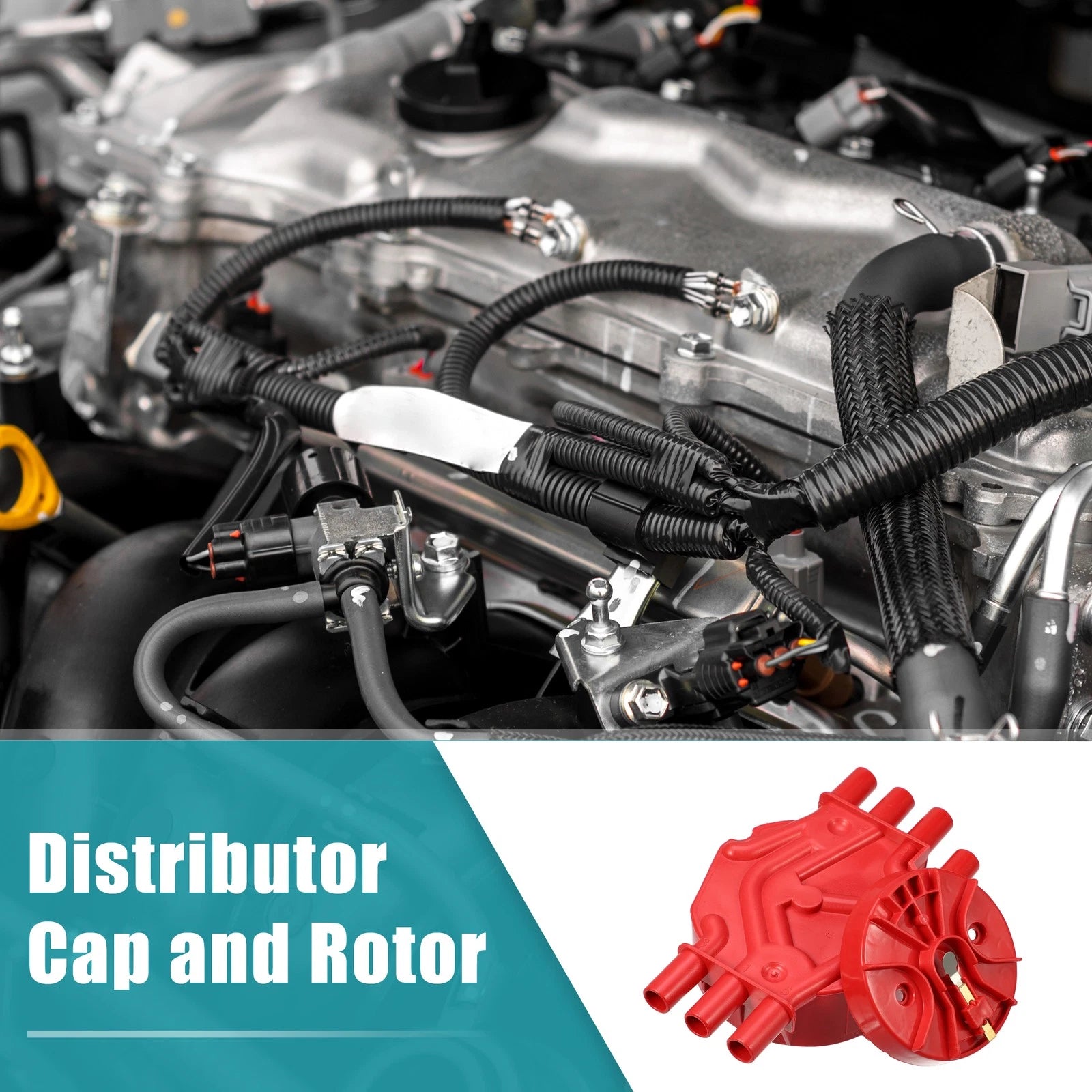 Ignition Distributor Cap and Rotor Kit for Chevrolet Blazer (1997–2005)
