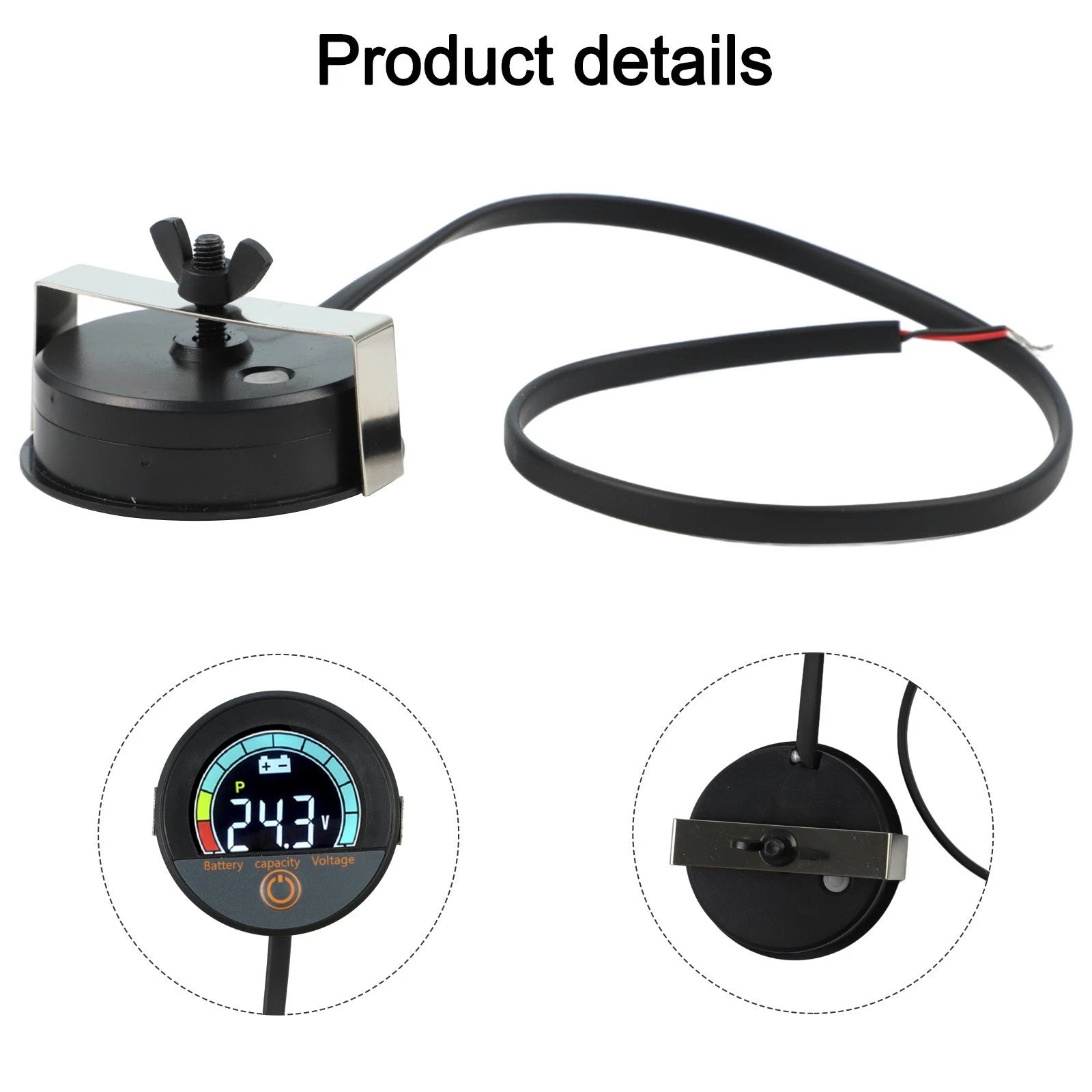Battery Capacity Meter for Easy Installation and Calibration