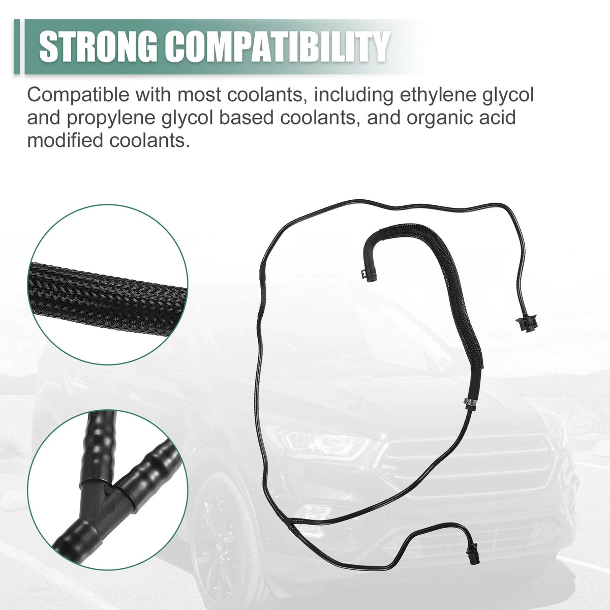 1 Pcs Radiator Hose for Ford Escape (2013–2016) No.BV6Z8B081A/BV6Z8B081B