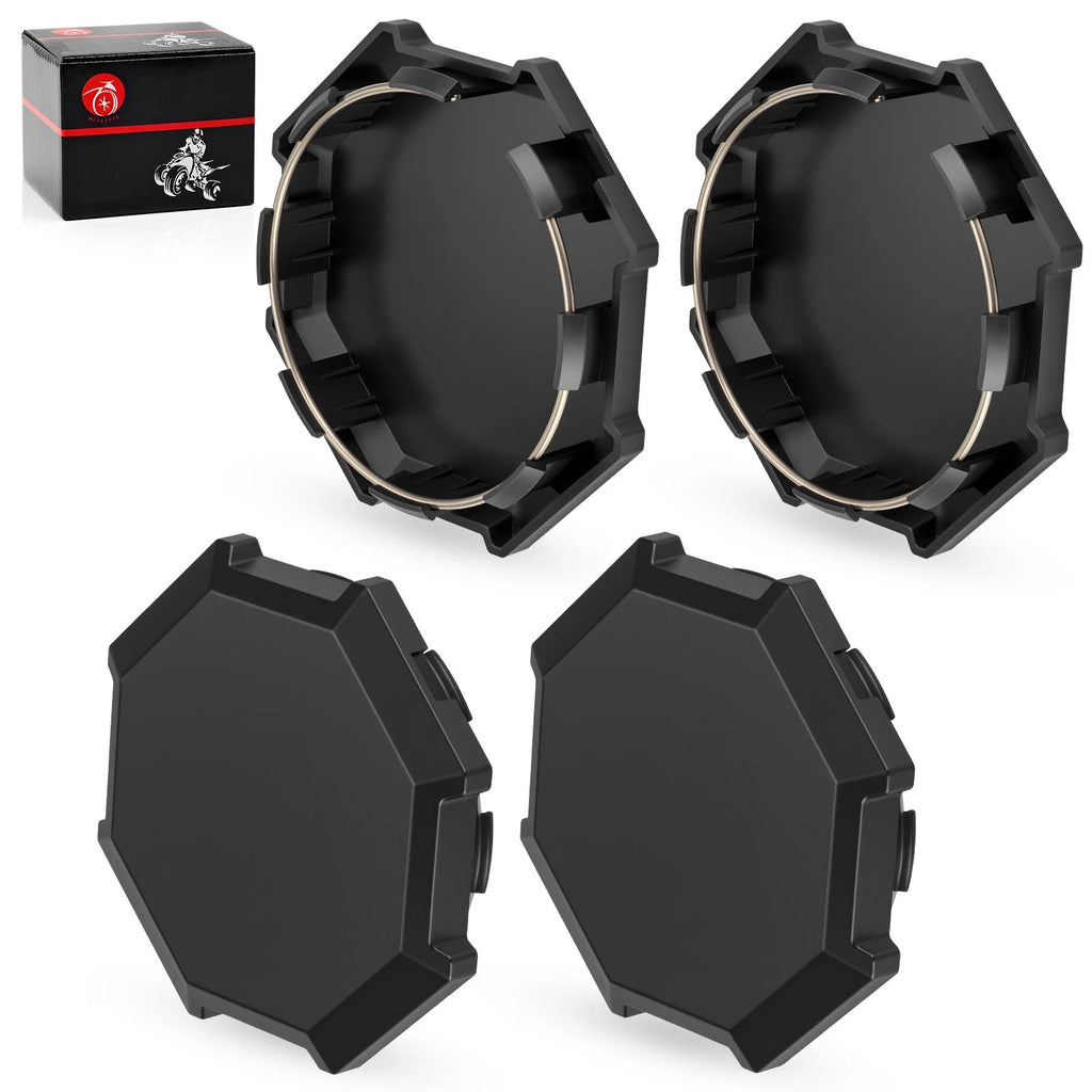 Set of 4 Center Hub Wheel Caps 1521999-458 for Polaris Sportsman 850 1000